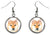 Shiba Inu Dog Silver Hypoallergenic Stainless Steel Earrings