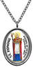 My Altar Saint Honore for Healing Culinary Arts Silver Stainless Steel Pendant Necklace