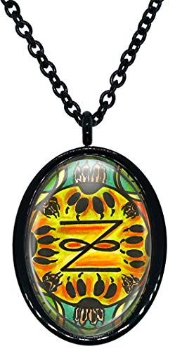 My Altar Animal Reiki Karuna Reiki Symbol Zonar of Dimensional Access Stainless Steel Pendant Necklace