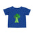 Whimsical Cute Happy Broccoli Infant Fine Jersey Tee