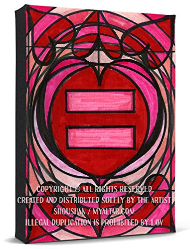 Marriage Equality Print Gallery Wrapped Canvas