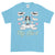 Fly Girl Friendly Sky Airplane Travel Adult Unisex T-shirt