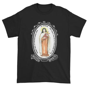 St Therese Patron of Unconditional Love Unisex T-shirt