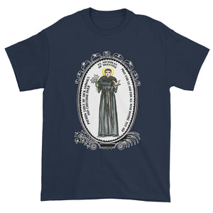 St Nicholas of Tolentino for Sick Animals & Crossing Over T-shirt