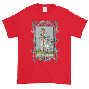 Ace of Wands Tarot Card Unisex Adult T-shirt