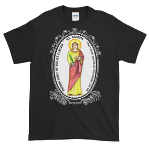 Saint Agatha Patron of Breast Cancer T-Shirt