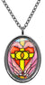 My Altar Sati Grid Reiki for Love & Relationships Stainless Steel Pendant Necklace