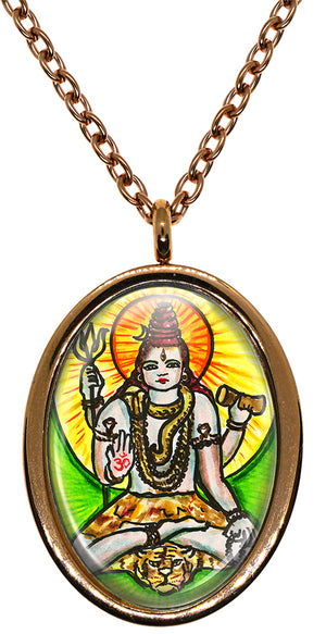 My Altar Lord Shiva for Supreme Consciousness Stainless Steel Pendant Necklace