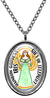 My Altar Rainbow Goddess Iris Gift of Telepathy Stainless Steel Pendant Necklace