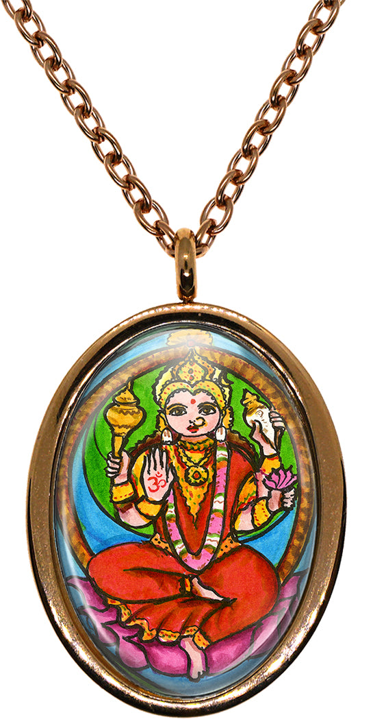 My Altar Goddess Shakti for Primal Energy & Manifestation Stainless Steel Pendant Necklace