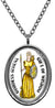 My Altar Goddess Athena Gift of Wisdom Stainless Steel Pendant Necklace