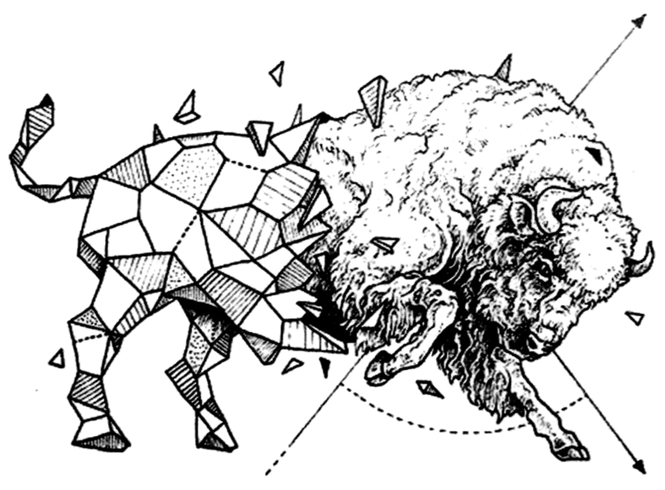 Bull Stock Market Day Trading Investor Taurus Waterproof Temporary Tattoos 2 Sheets