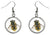 Bumble Bee Silver Hypoallergenic Stainless Steel Earrings