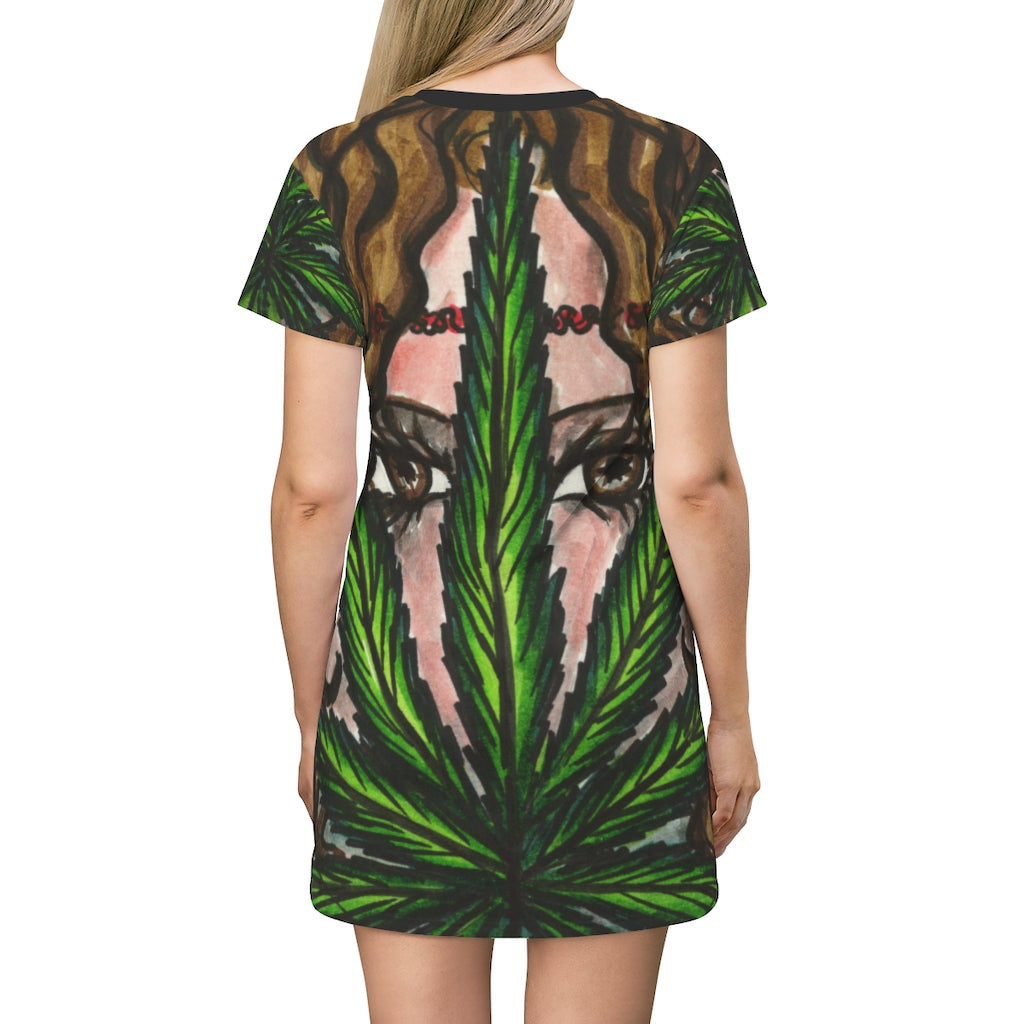 Marijuana leaf outlet dress