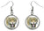 Jaguar Silver Hypoallergenic Stainless Steel Earrings