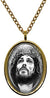 My Altar Jesus Christ Crucifixion Gold Stainless Steel Pendant Necklace