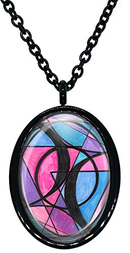 My Altar Bisexual Love Symbol LGBT Stainless Steel Pendant Necklace