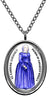 My Altar Saint Caroline Chisholm Patron for Exploited Women Silver Stainless Steel Pendant Necklace