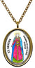 My Altar Saint Bertha Patron of Cancer Gold Stainless Steel Pendant Necklace