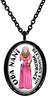 My Altar Oba Nani Orisha for Prudence Stainless Steel Pendant Necklace