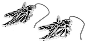 Geometric Unicorn Charms Titanium Earrings Hypoallergenic for Sensitive Ears