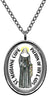 My Altar Saint Marianne Cope Patron of HIV and AIDS Silver Stainless Steel Pendant Necklace