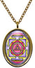 My Altar Ganesh Yantra for Wealth & Harmony Gold Stainless Steel Pendant Necklace