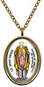 My Altar Saint Juan Diego for Miracles of Guadalupe Gold Stainless Steel Pendant Necklace