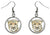 Cheetah Silver Hypoallergenic Stainless Steel Silver Earrings
