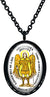 My Altar Archangel Jophiel Gift of Creativity Protected by Angels Steel Pendant Necklace