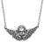Magical Mode Cherub Angel Silver Steel Necklace - Choose Your Length