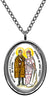 My Altar Blessed Karl & Empress Zita Patrons of Soulmates Gold Silver Stainless Steel Pendant Necklace