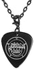 Vepar 42nd Lesser Seal Goetia Black Guitar Pick Clip Charm on 24" Chain Necklace