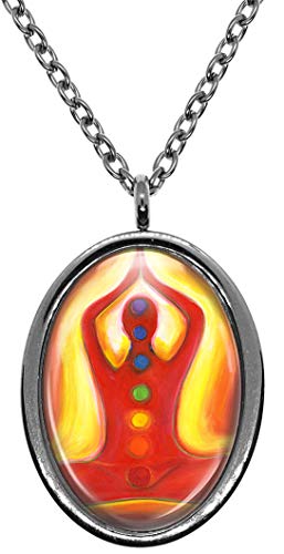 My Altar Kundalini Chakra Energy Power Stainless Steel Pendant Necklace