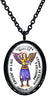 My Altar Archangel Raguel Gift of Justice Protected by Angels Steel Pendant Necklace