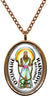 My Altar Osumare Orisha Rainbow Blessings Stainless Steel Pendant Necklace