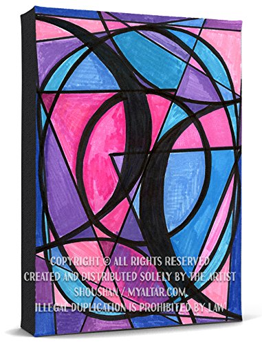 Bisexual Love Print Gallery Wrapped Canvas