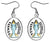 Yemaya Orisha for Blessings of Motherhood 1" Silver Stainless Steel Earrings