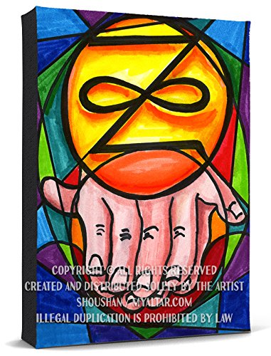 Karuna Reiki Healing Zonar Dimensional Access Print Gallery Wrapped Canvas