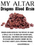 My Altar Dragon's Blood Sanguis Draconis Incense Resin Chunks 1 Pound