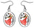 Oya Orisha for Blessings of Change 1" Silver Stainless Steel Earrings