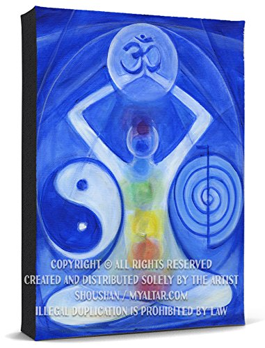 Manifestation and Healing Power Print Gallery Wrapped Canvas