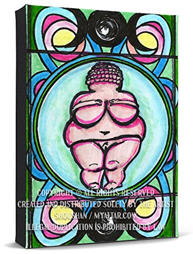 Venus of Willendorf Goddess Print Gallery Wrapped Canvas