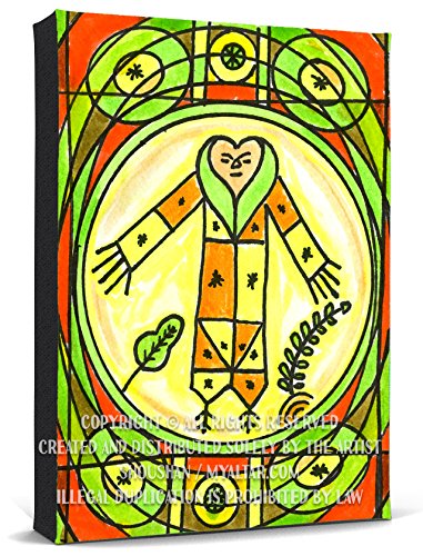 Gran Bwa Veve for Healing, Love & Nature Print Gallery Wrapped Canvas