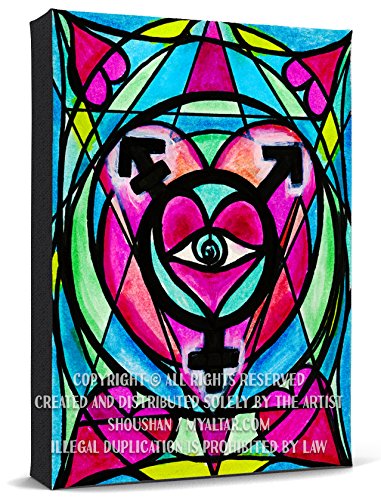Transgender Love Print Gallery Wrapped Canvas