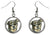 Rottweiler Dog Silver Hypoallergenic Stainless Steel Earrings