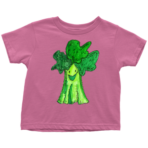 Cute Whimsical Broccoli Toddler T-Shirt