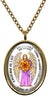 Archangel Metatron Gift of Presence Protected by Angels Steel Pendant Necklace