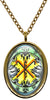 My Altar Animal Reiki Rama Symbol for Steadfast Determination Stainless Steel Pendant Necklace