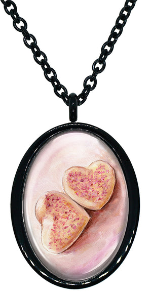 My Altar Pink Sugar Cookies Stainless Steel Pendant Necklace